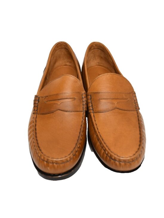 New! Allen Edmonds Newman Penny Loafer Pecan Walnut 10.5D 6727 DD557